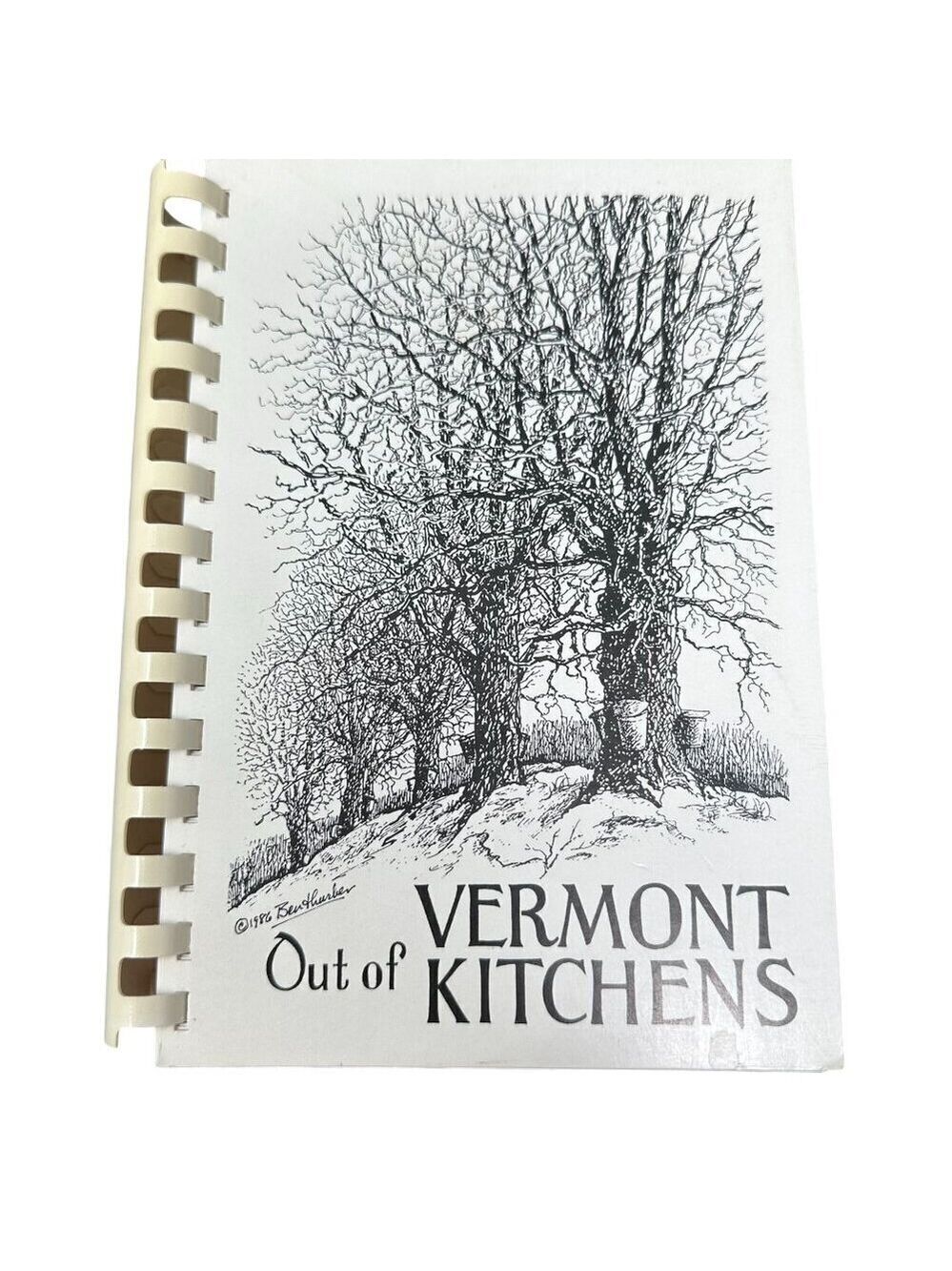 Vintage Out Of Vermont Kitchens Cookbook St. Pauls Catholic 19th Edition 1999